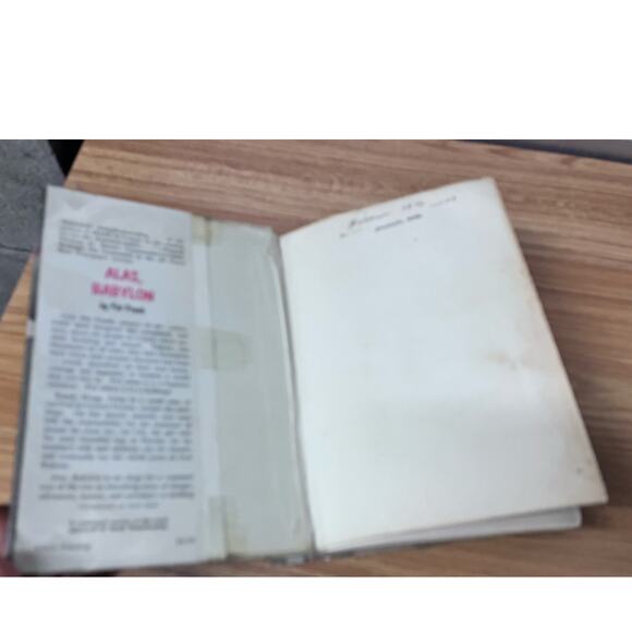 Alas, Babylon by Pat Frank 1959 Hardcover 9th Printing Ex-Library - Picture 4 of 11